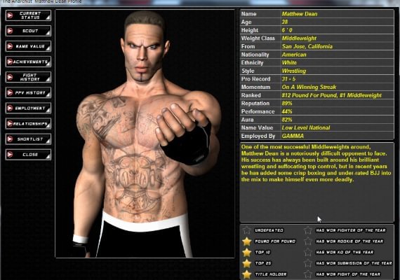 World of Mixed Martial Arts 3 EN Global screenshot 2