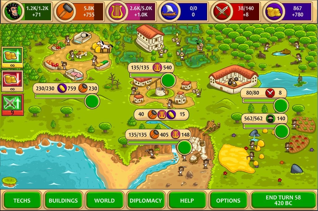 Marble Age EN/DE/RU/ES Global screenshot 2