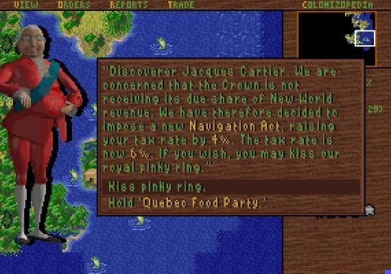 Sid Meier's Colonization (Classic) EN/DE/FR/ES Global screenshot 2
