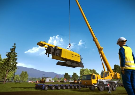 Construction Simulator 2015: Liebherr LTM 1300 6.2 DLC Global screenshot 4