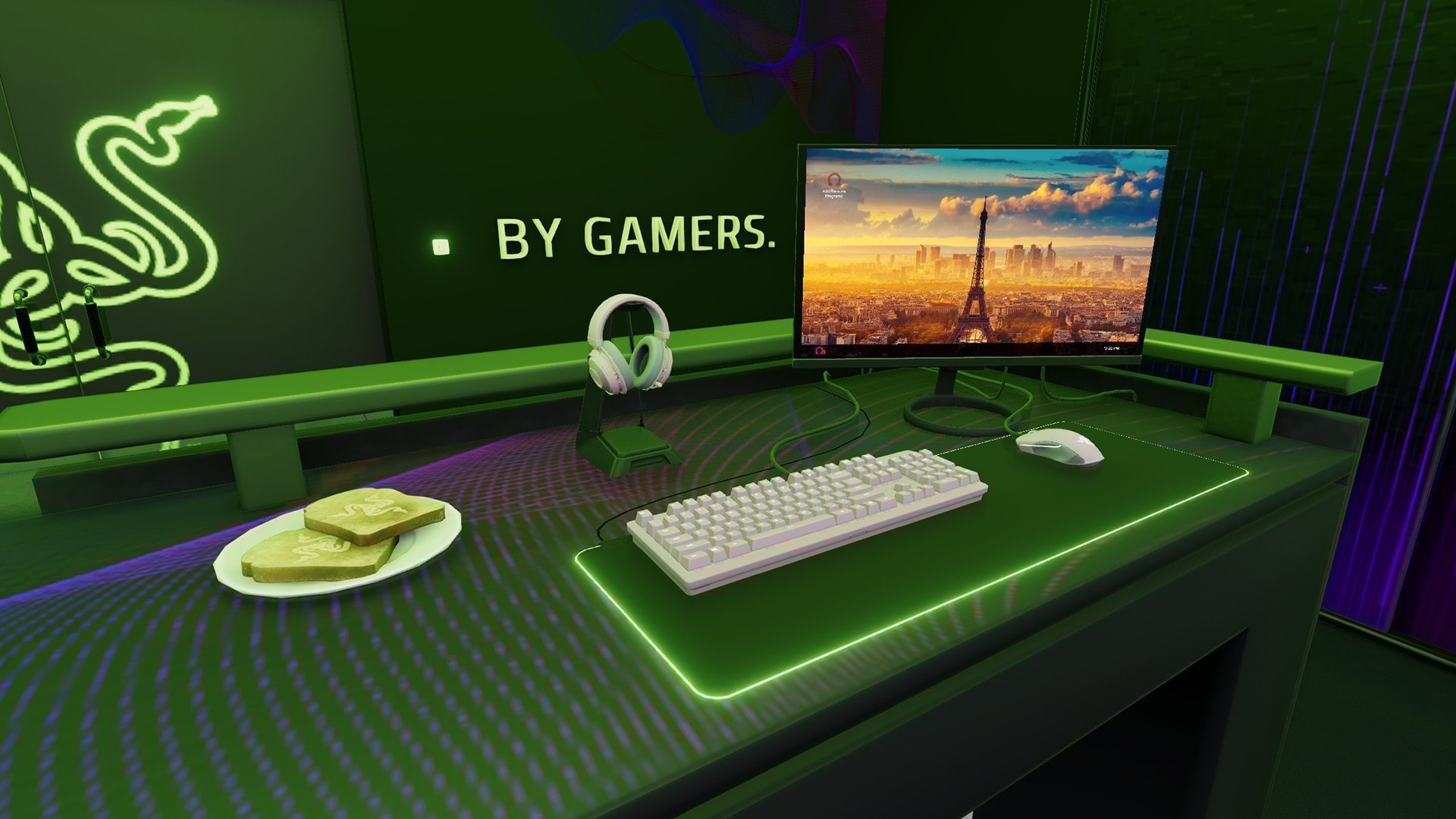 PC Building Simulator: Razer Workshop DLC EN/DE/FR/JA/PT/RU/ZH Global screenshot 3