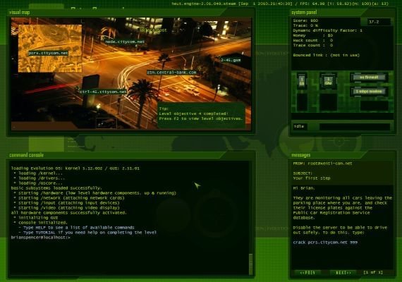 Hacker Evolution: Source Code EN Global screenshot 4
