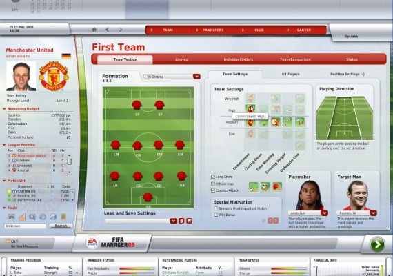 FIFA Manager 10 EN Global screenshot 4