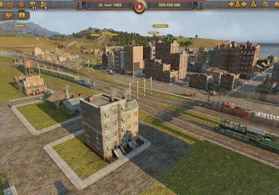 Railway Empire EN/DE/FR/RU/ZH EU screenshot 2