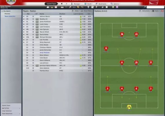 Football Manager 2009 EN Global screenshot 3