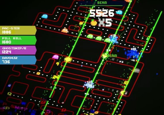 PAC-MAN 256 EN/JA Global screenshot 2