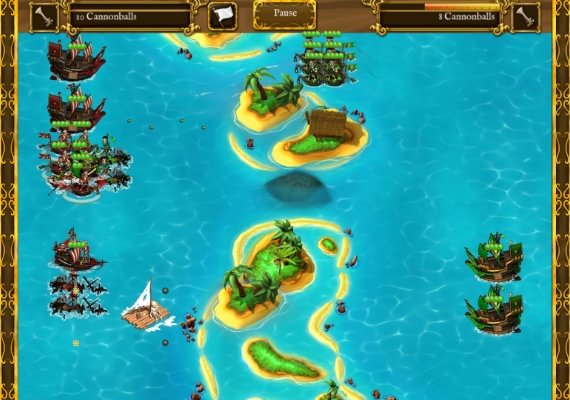 Pirates vs Corsairs: Davy Jones's Gold EN/DE/FR/IT/ES Global screenshot 3