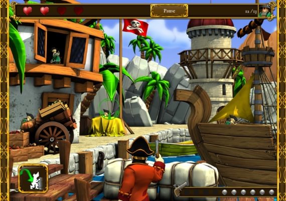 Pirates vs Corsairs: Davy Jones's Gold EN/DE/FR/IT/ES Global screenshot 4