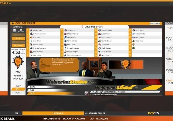Draft Day Sports Pro Basketball 4 EN Global screenshot 2