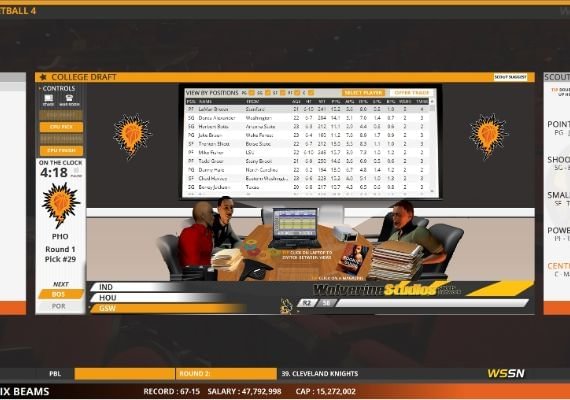 Draft Day Sports Pro Basketball 4 EN Global screenshot 3