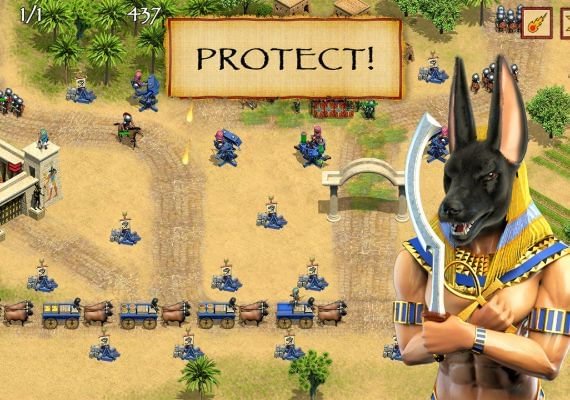 Defense of Egypt: Cleopatra Mission EN/DE/FR/RU/ES Global screenshot 3