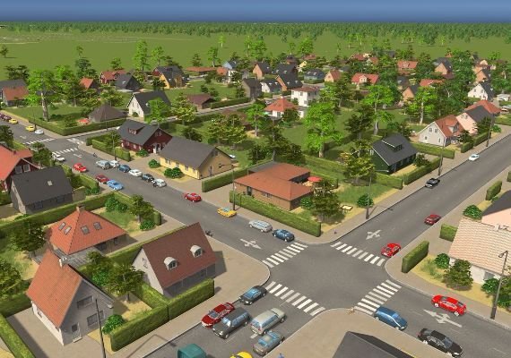 Cities: Skylines - European Suburbia Content Creator Pack DLC EN/DE/FR/IT/PL Global screenshot 2