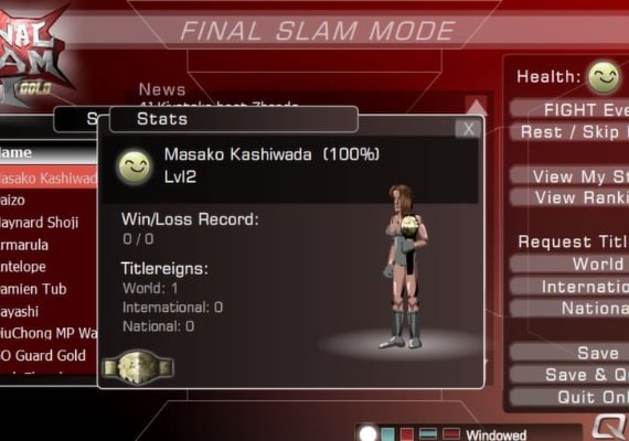 Final Slam 2 EN Global screenshot 3