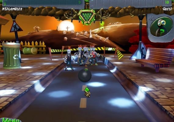 Zombie Bowl-o-Rama EN Global screenshot 4