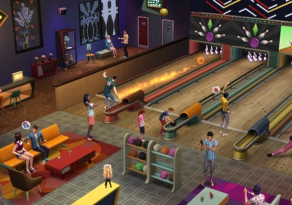 The Sims 4: Bowling Night Stuff DLC Global screenshot 4