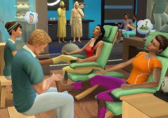 The Sims 4: Spa Day DLC Global screenshot 3