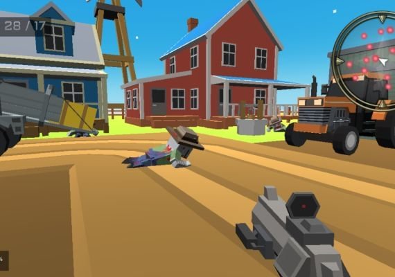 Square Head Zombies 2 - FPS Game EN Global screenshot 2