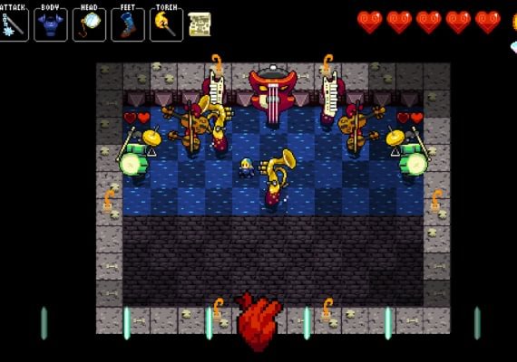 Crypt of the NecroDancer Global screenshot 2
