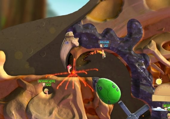 Worms: Battlegrounds EN/DE/FR/IT/ES EU screenshot 3