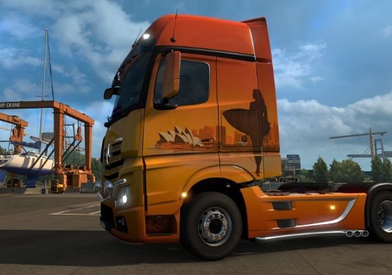 Euro Truck Simulator 2 - Australian Paint Jobs Pack DLC Global screenshot 3