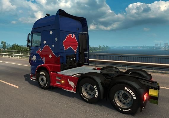 Euro Truck Simulator 2 - Australian Paint Jobs Pack DLC Global screenshot 4