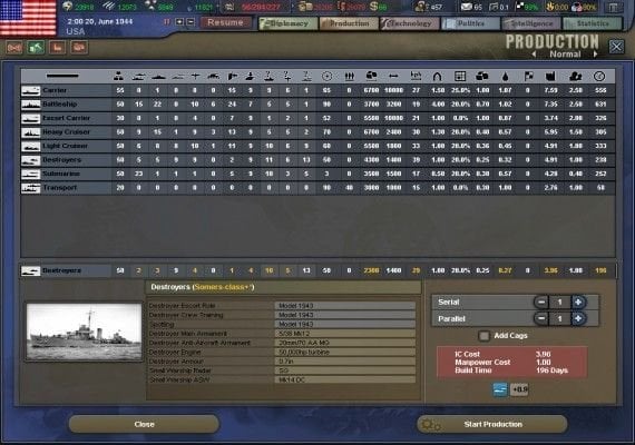 Hearts of Iron III Complete Edition EN/DE/FR/IT Global screenshot 2