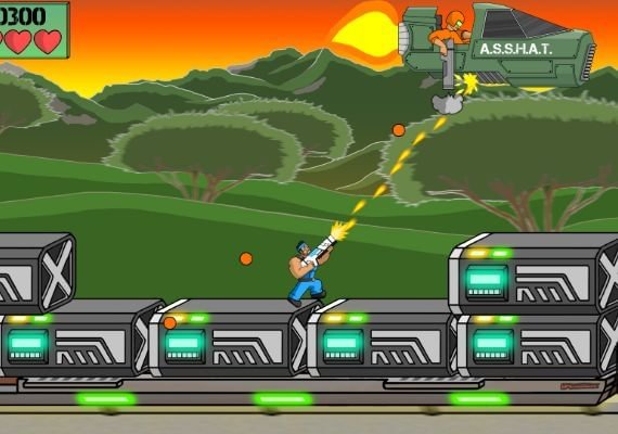 Machine Gun Train Run EN Global screenshot 3