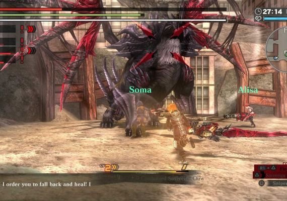 God Eater 2: Rage Burst EN/DE/FR/IT/RU/ES Global screenshot 2