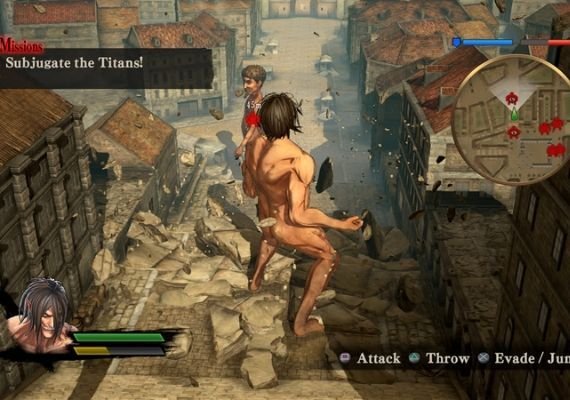 Attack on Titan   A.O.T. Wings of Freedom EN/DE/FR/JA/ZH Global screenshot 2