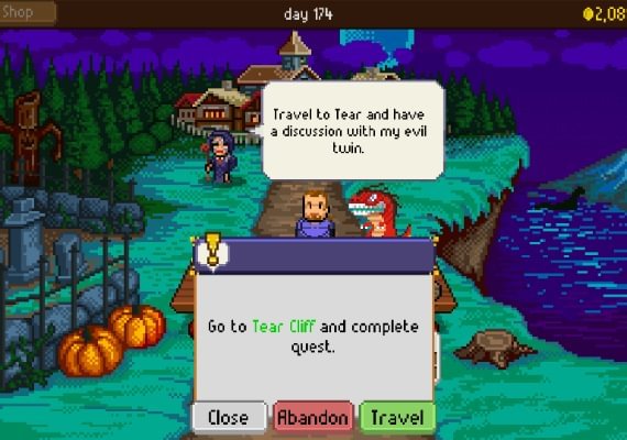 Knights of Pen and Paper: Haunted Fall DLC EN/DE/FR/IT/PL/PT Global screenshot 2