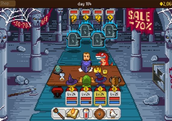 Knights of Pen and Paper: Haunted Fall DLC EN/DE/FR/IT/PL/PT Global screenshot 4