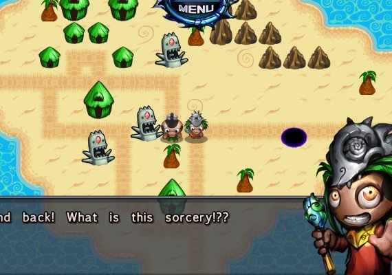 Pocket God vs Desert Ashes EN Global screenshot 2