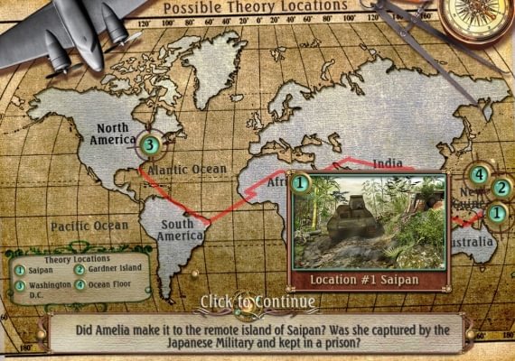 Unsolved Mystery Club: Amelia Earhart EN/DE Global screenshot 4
