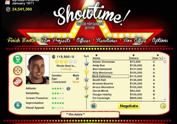 Showtime! EN Global screenshot 2