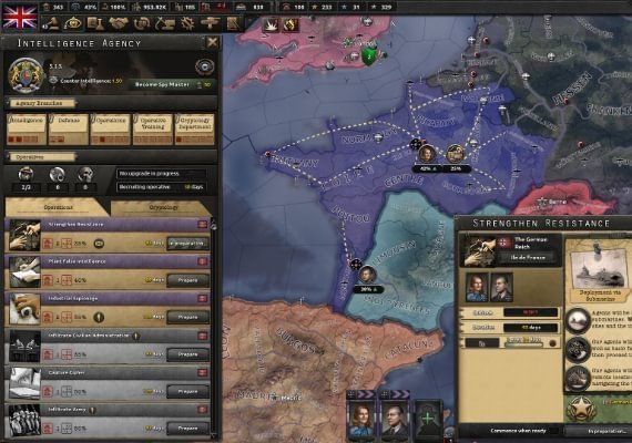 Hearts of Iron IV: La Resistance DLC EN/DE/FR/PL/PT/RU/ES Global screenshot 4