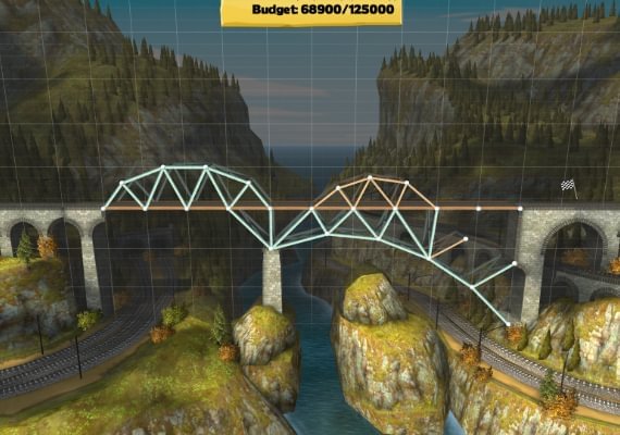 Bridge Constructor: Trains DLC EN Global screenshot 3