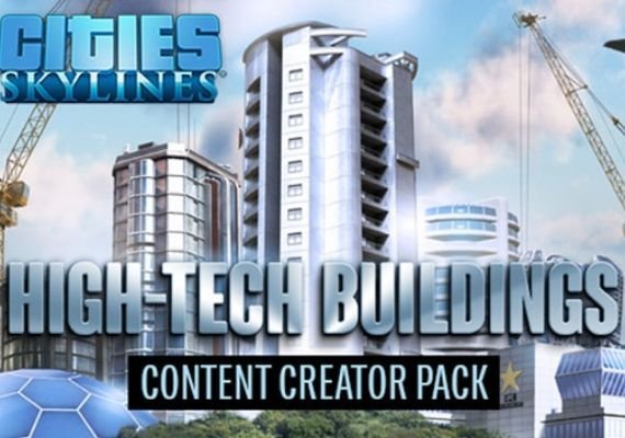 Cities: Skylines - Content Creator Pack: High-Tech Buildings DLC EN/DE/FR/PL/PT/RU/ES Global