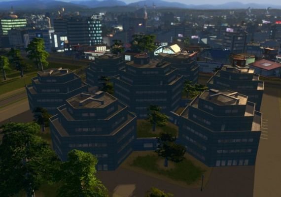 Cities: Skylines - Content Creator Pack: High-Tech Buildings DLC EN/DE/FR/PL/PT/RU/ES Global screenshot 4
