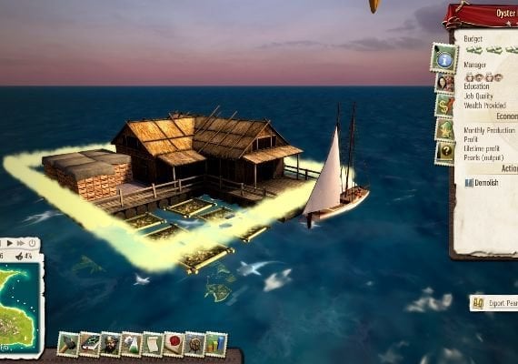 Tropico 5: Waterborne DLC EN/DE/FR/IT/RU/ES Global screenshot 2