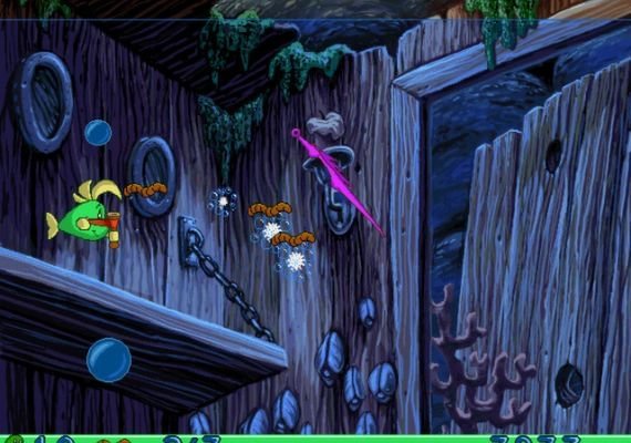 Freddi Fish and Luther's Water Worries EN/NL/RU Global screenshot 2
