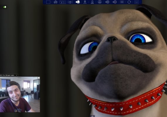FaceRig Julien the Pug Avatar DLC EN Global screenshot 3