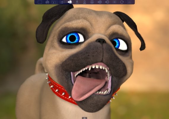 FaceRig Julien the Pug Avatar DLC EN Global screenshot 4