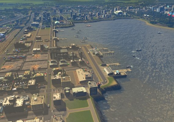 Cities: Skylines - Sunset Harbor DLC Global screenshot 4
