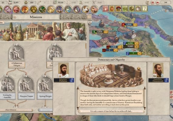 Imperator: Rome - Magna Graecia Content Pack DLC EN/DE/FR/RU/ZH/ES EU screenshot 2