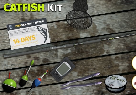 Professional Fishing - Catfish Kit DLC EN/DE/FR/IT/PL/RU/ZH/ES Global screenshot 2