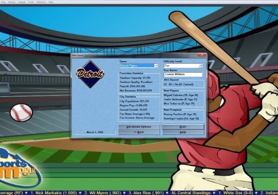 Baseball Mogul 2015 EN Global screenshot 3