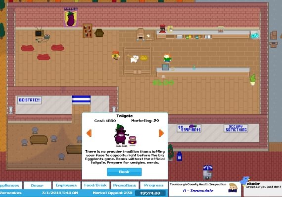 Beans: The Coffee Shop Simulator EN Global screenshot 2