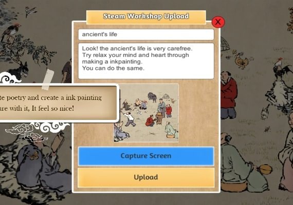 Chinese Ink Painting Puzzle & Creator EN/DE/JA/KO/RU/ZH/ES/ZH Global screenshot 2