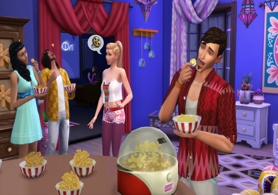 The Sims 4: Movie Hangout Stuff DLC EN/DE/FR/IT/CS/ES EU screenshot 3