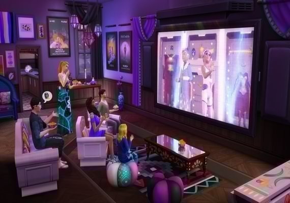 The Sims 4: Movie Hangout Stuff DLC EN/DE/FR/IT/CS/ES United States screenshot 4